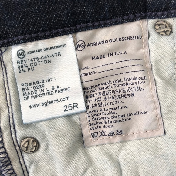 AG Aubrey skinny straight size 25 - Picture 3 of 6